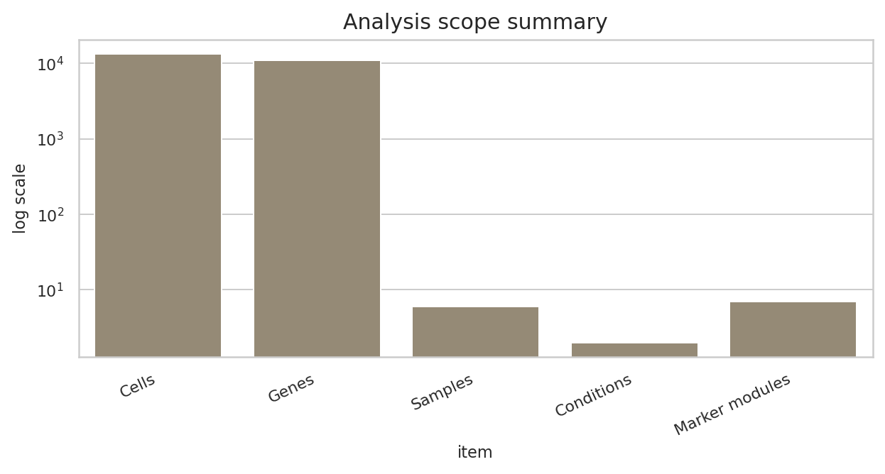 Analysis scope and interpretation boundary